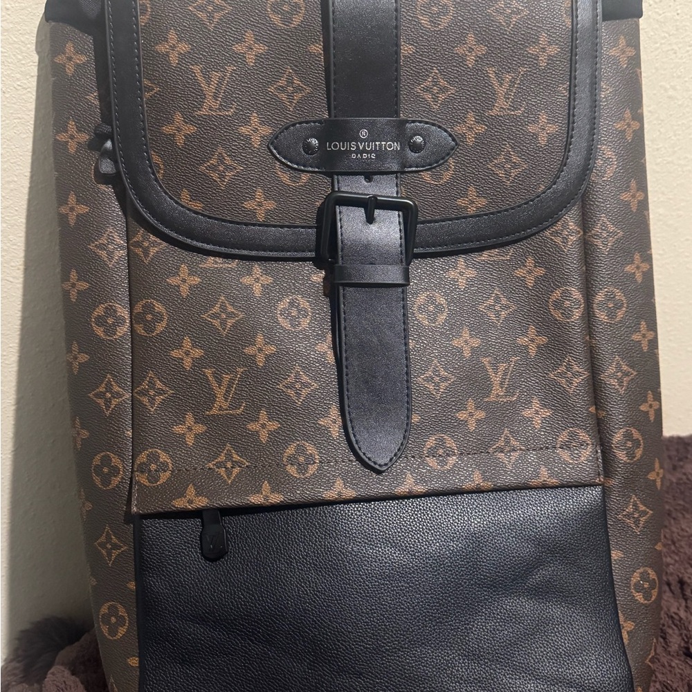 Fashion Brown and Black Bag